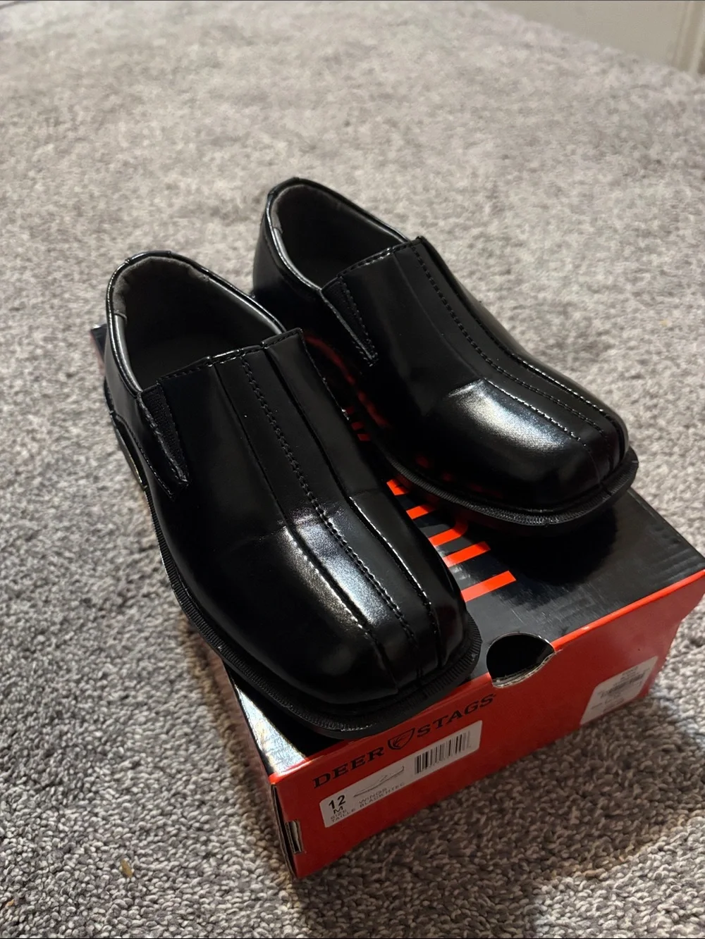 Tag Black Men's Slip-On Dress Loafers